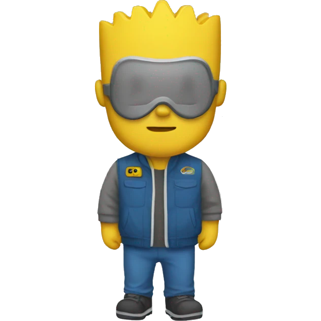 bart en auto emoji