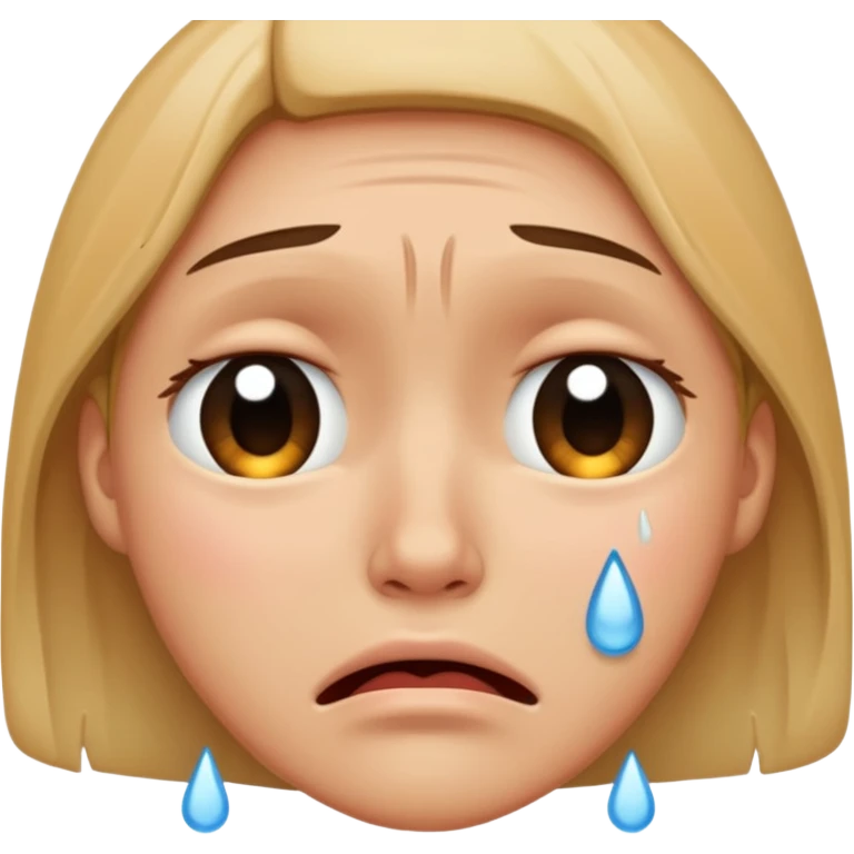 crying face emoji emoji