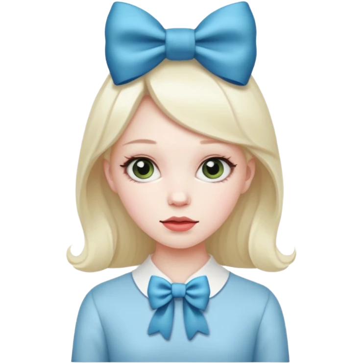 A bow type girl emoji