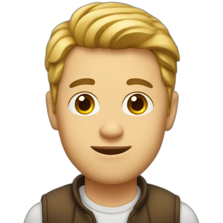 Homme calvitie emoji