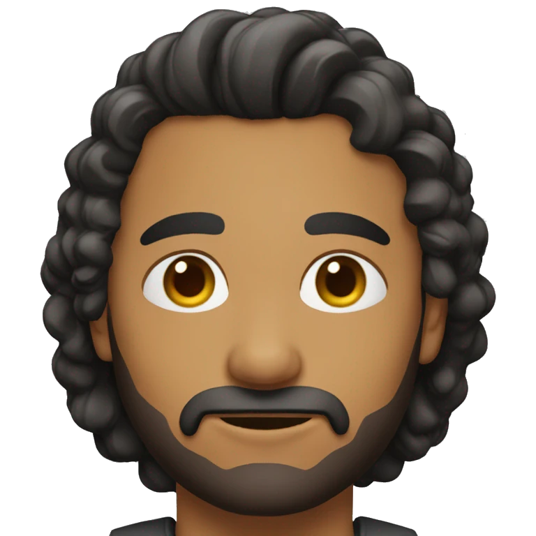 Hombre pelo corto emoji