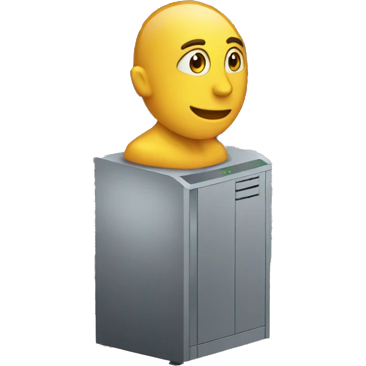 server rack with 5 servers emoji
