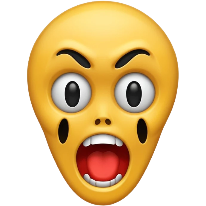 Scream emoji