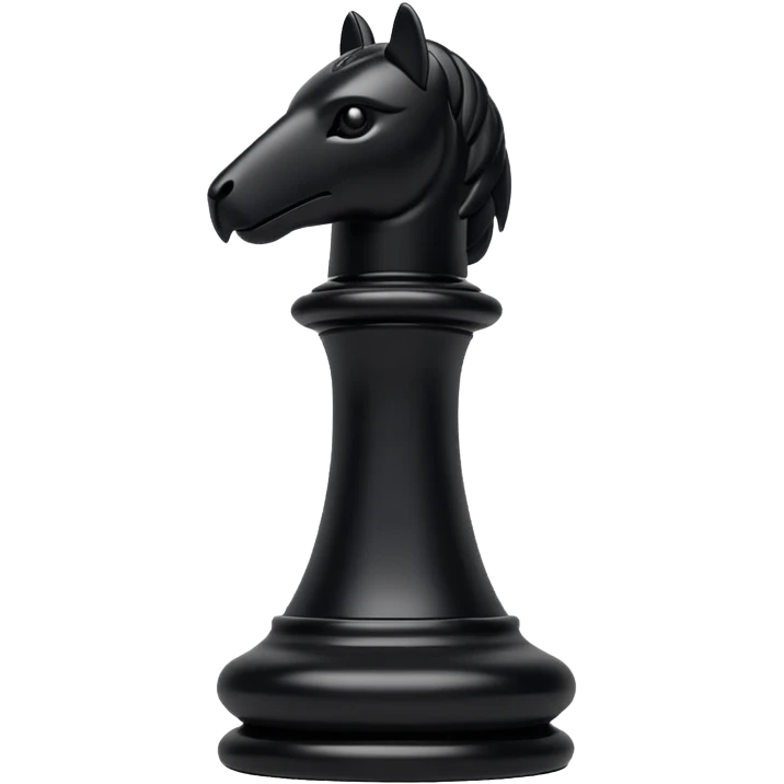 black chess piece, rook piece emoji