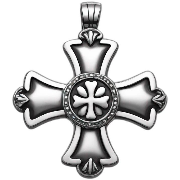 Chrome hearts cross emoji