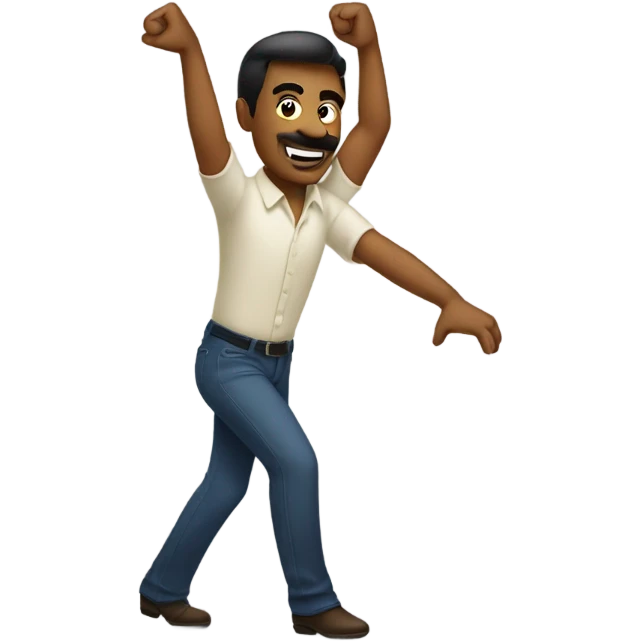 Man dancing Salsa emoji