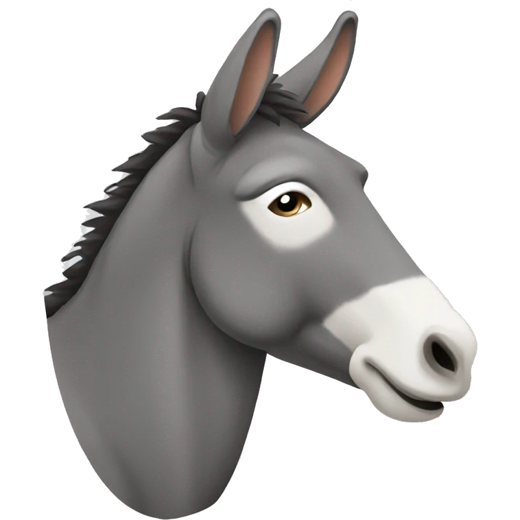 
donkey emoji
