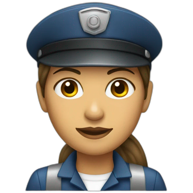 train driver woman emoji