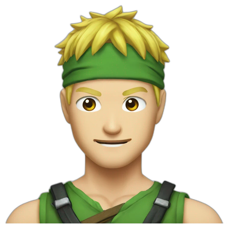 Zoro one pièce emoji
