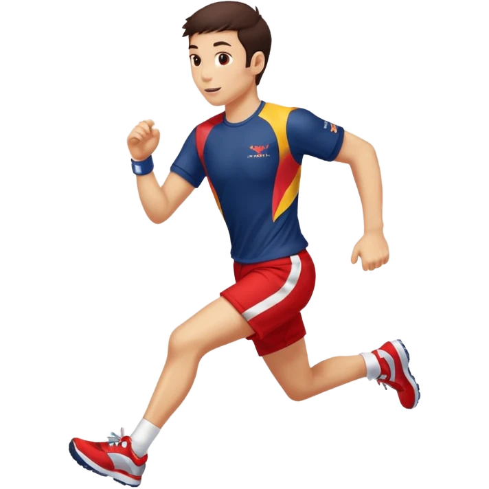 red bull running emoji