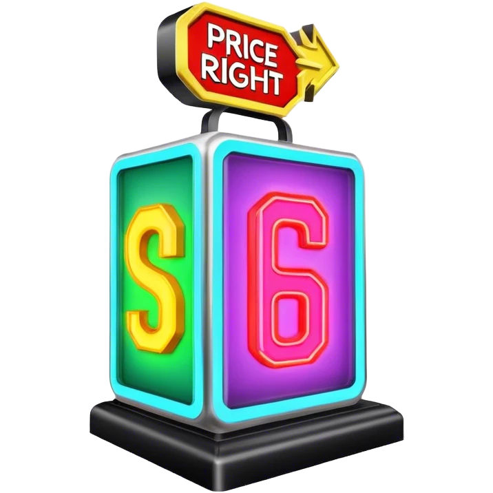 ‘the price is right’ price box emoji