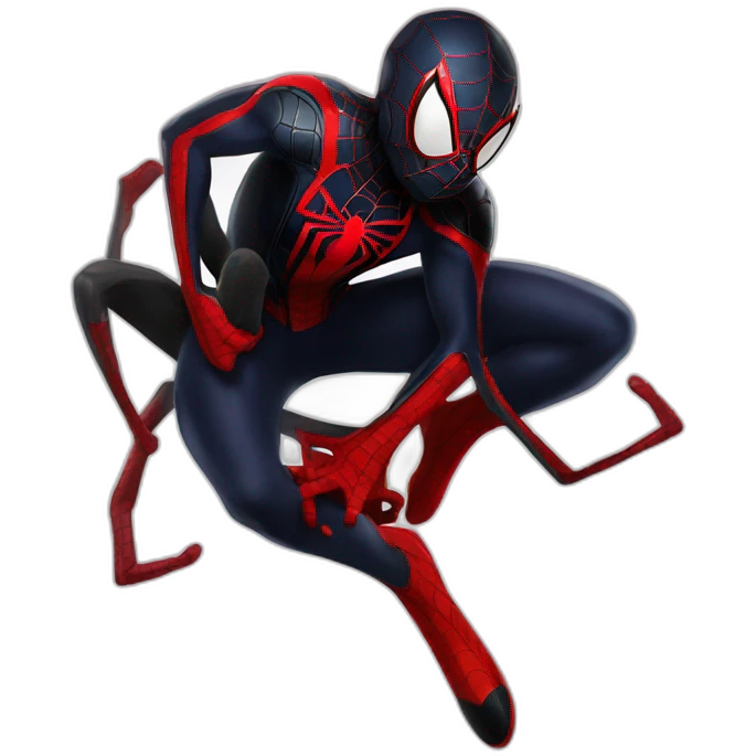 Miles morales en spider man emoji