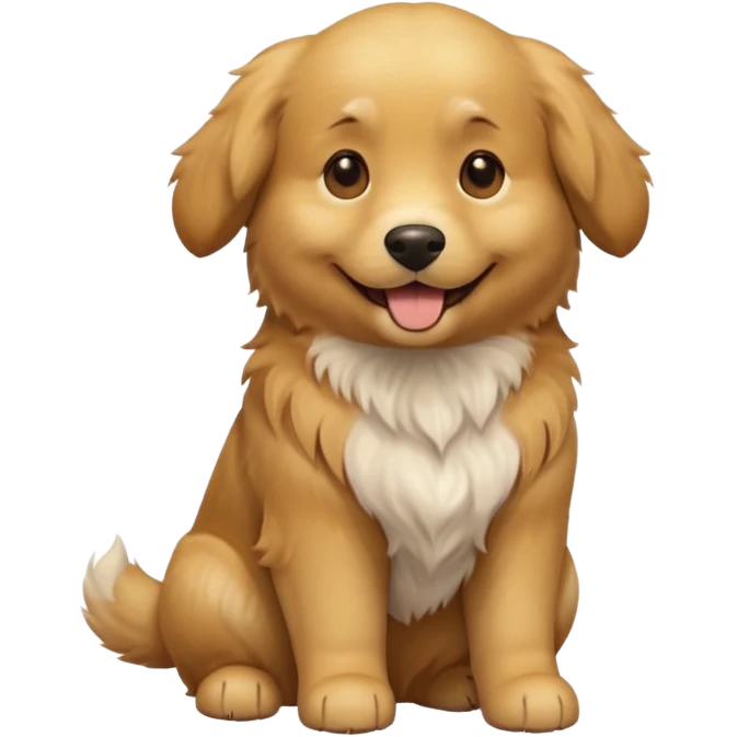 cinematic dog realistic full body emoji avatar emoji