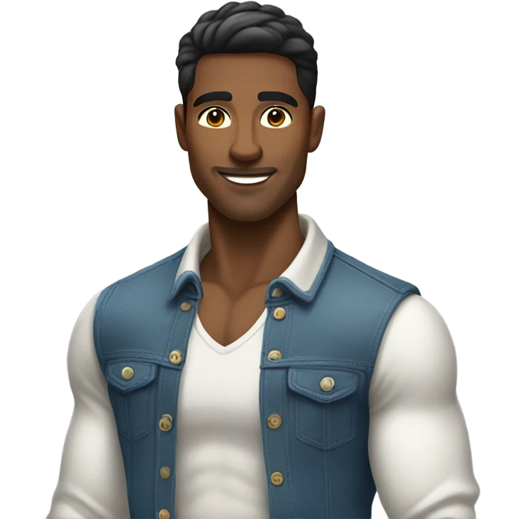 Model man emoji