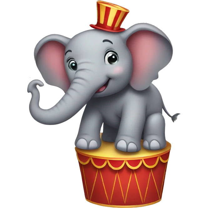 elephant circus emoji