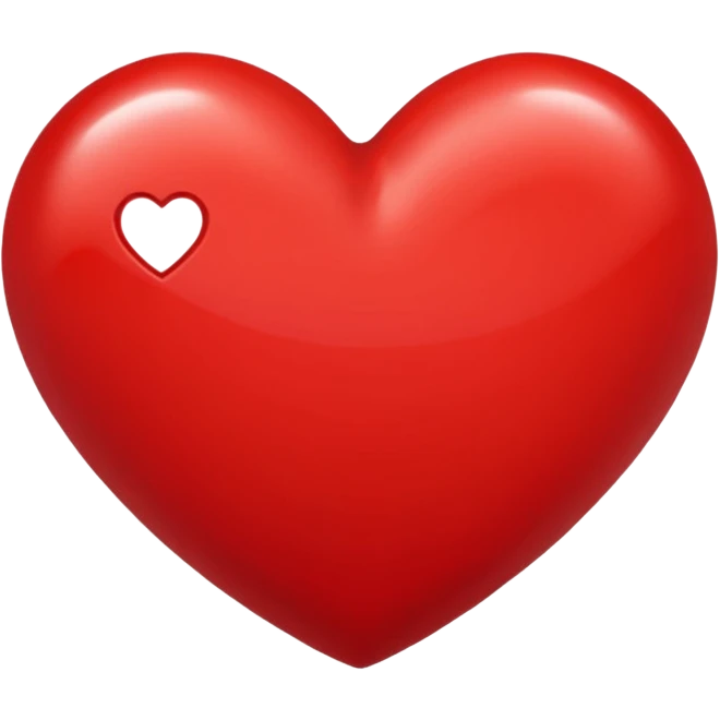 red heart emoji emoji