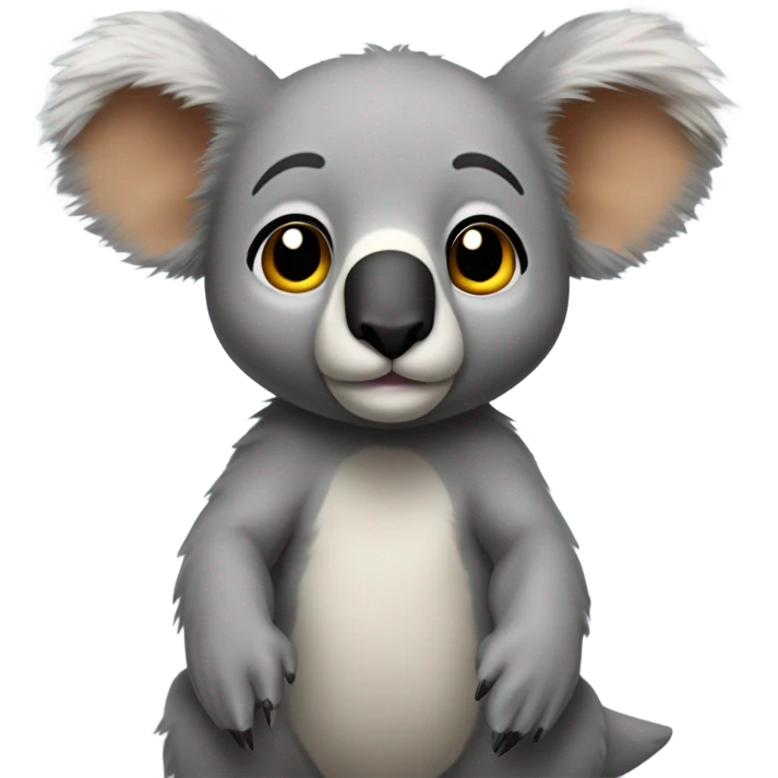 Koala and kangaroo mix emoji
