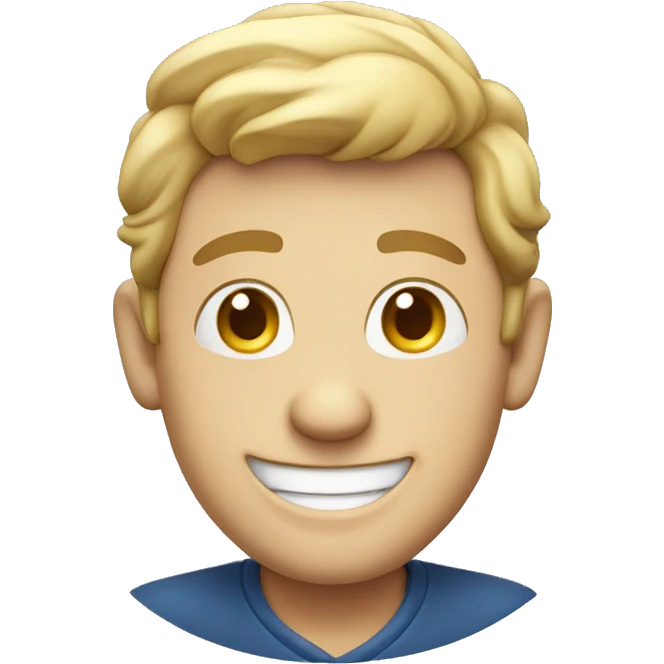 Smiling Englishman showing thumbs up  emoji