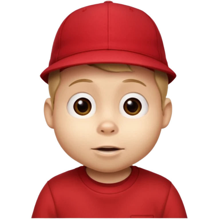 CHIPMUNK ALVIN FROM ALVIN AND THE CHIPMUNKS WITH RED SHIRT AND RED HAT VERY SKINNY AND MALNOURISHED. SKINNY THIN BODY emoji
