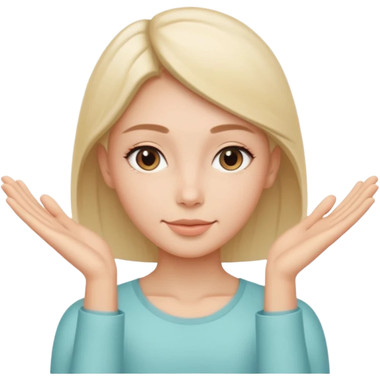 Minimal wellness-style emoji showing skin tightening,
a hand gently lifting and supporting facial skin upward,
subtle lifting gesture, smooth contours,
natural and calm look, non-medical, non-cosmetic,
no makeup, no injections, no surgery,
clean, modern, trustworthy wellness aesthetic emoji