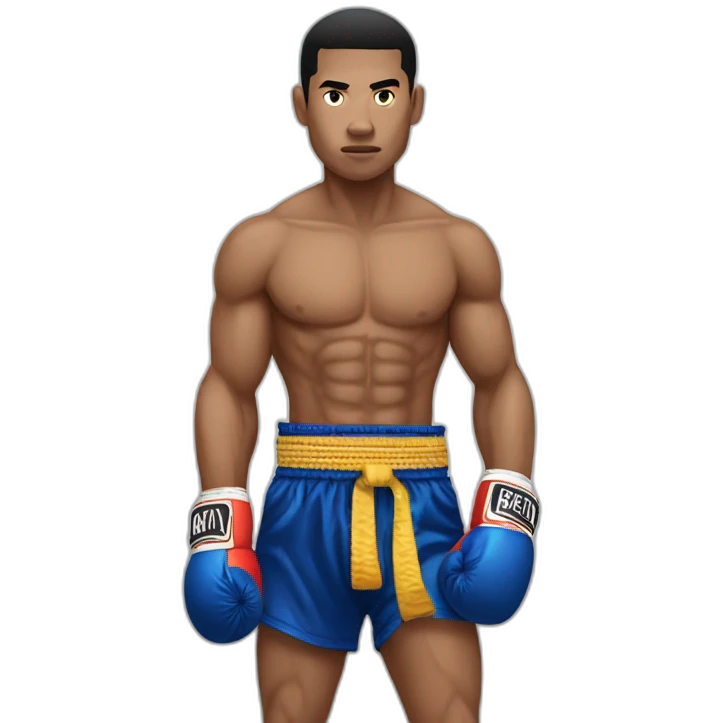 muay thai emoji