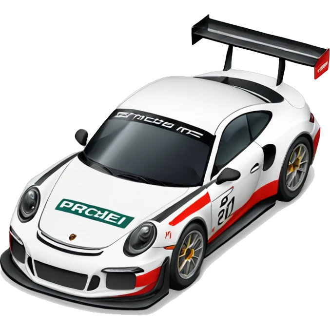 Porsche gt3 Cup Racecar emoji