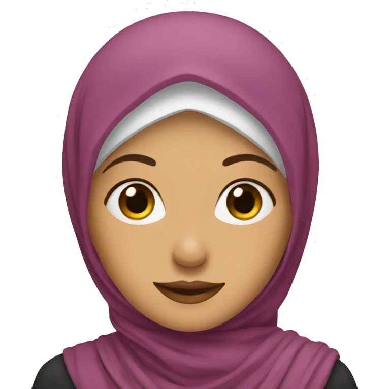 woman with hijab emoji