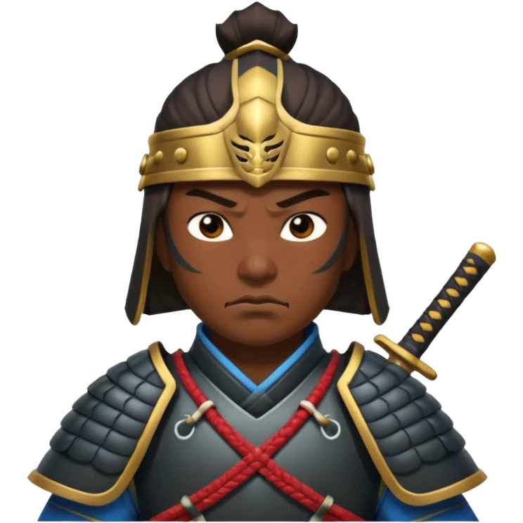 guerrero samurai emoji