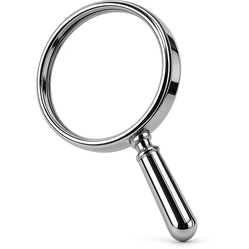 magnifying glass emoji
