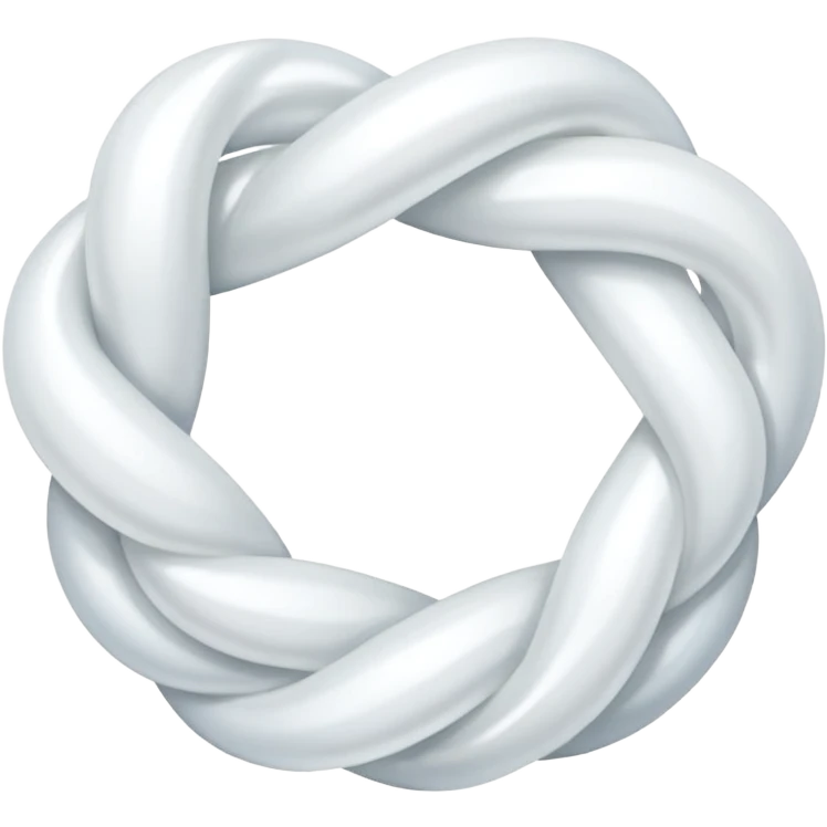 white bead thread  emoji