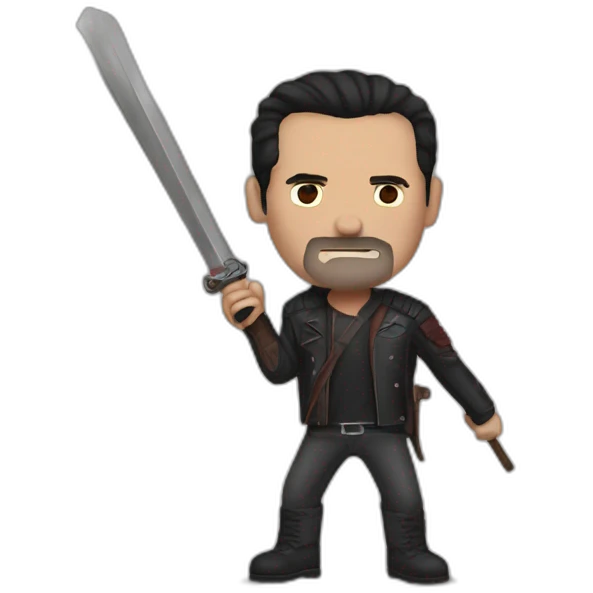 negan with lucille emoji