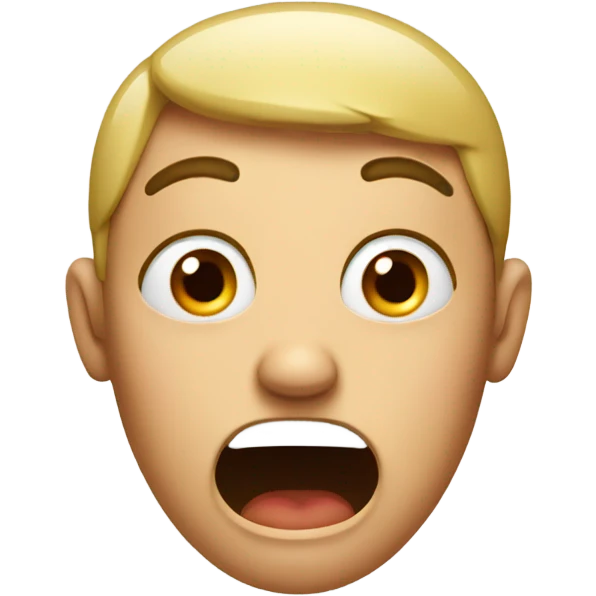 Shocked face  emoji