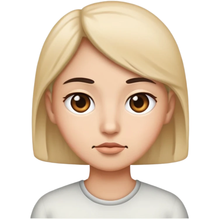 Side eye emoji