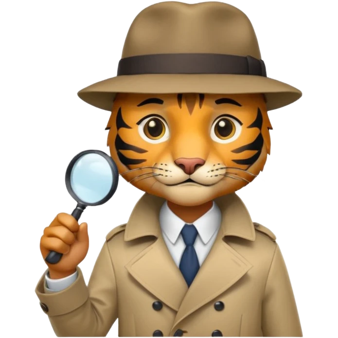 tiger Detective  emoji