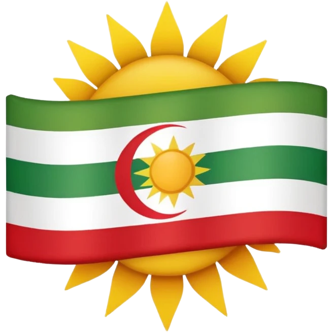 Kurdistan flag emoji