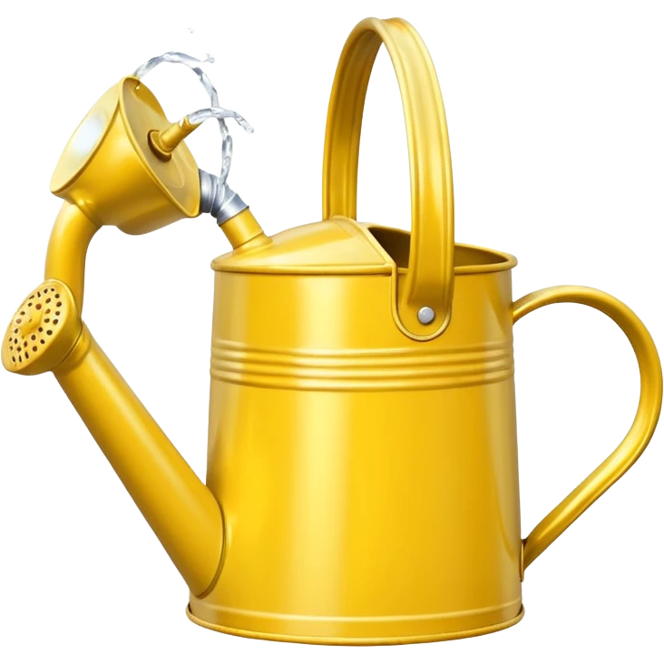 Yellow garden watering can emoji