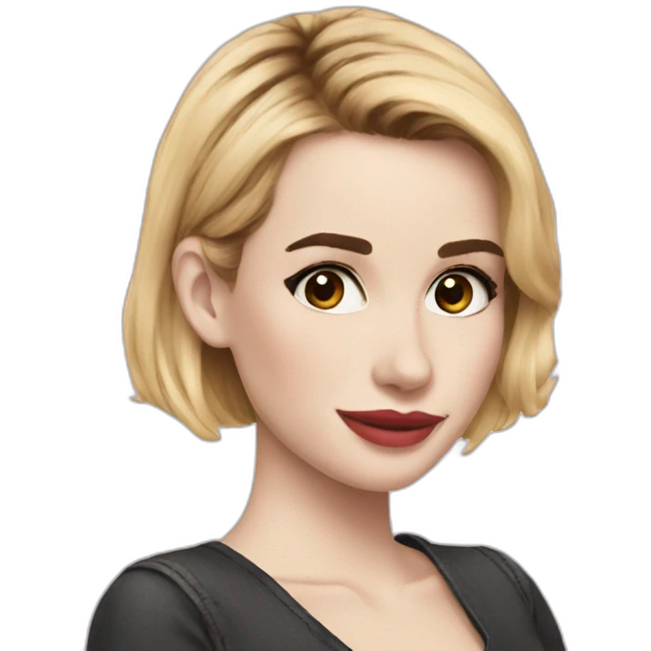 Emma roberts emoji