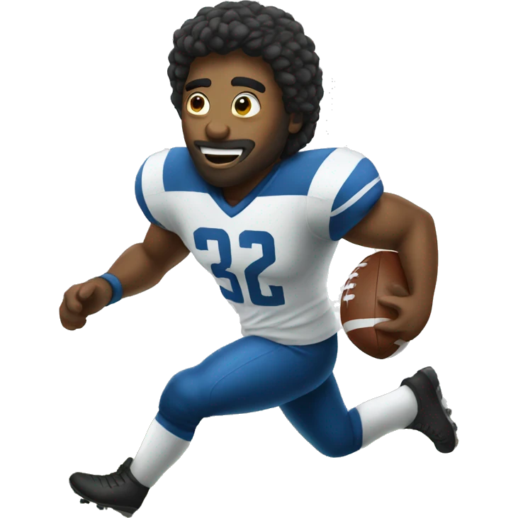 Man playing football  emoji