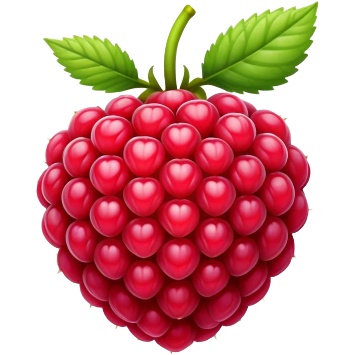 Raspberry emoji