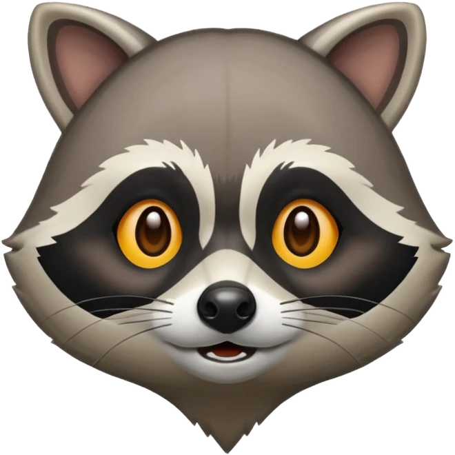 Raccoon emoji