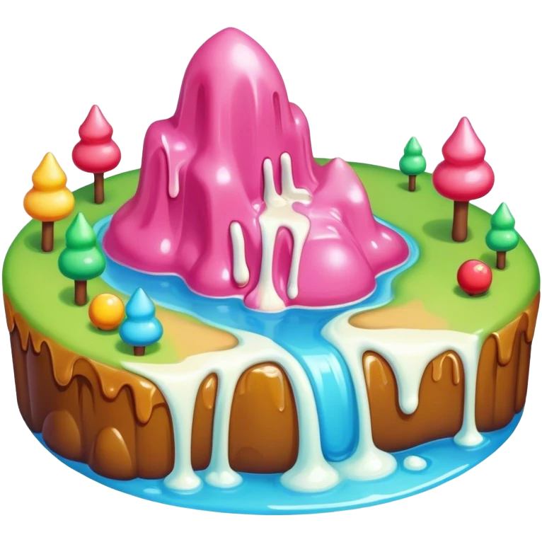 melting candy renaissance landscape emoji