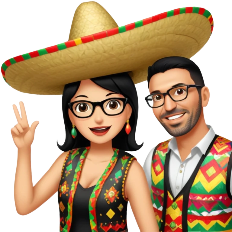 Fiestero with Sombrero emoji