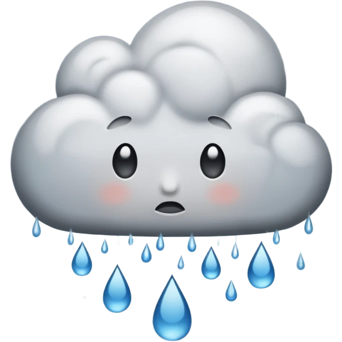 a sad cloud emoji