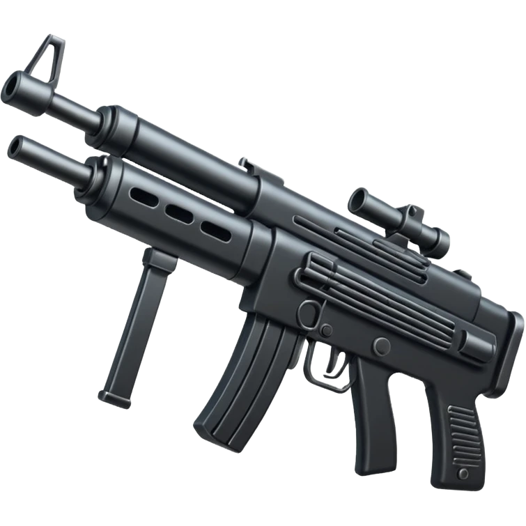 machine gun emoji