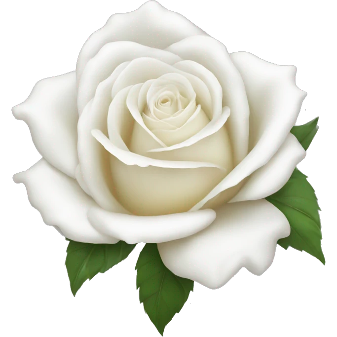 White rose emoji