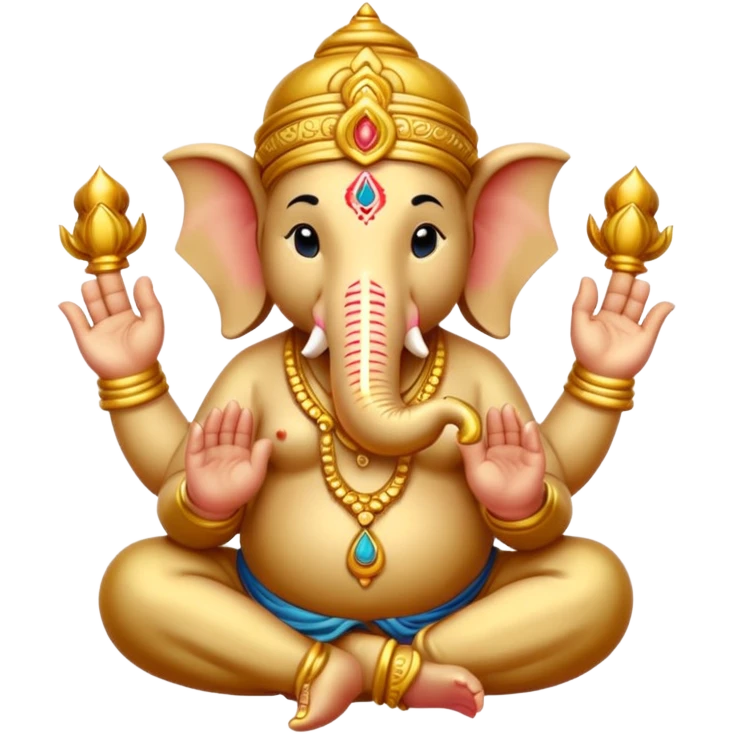 a ganesh sticker classic emoji