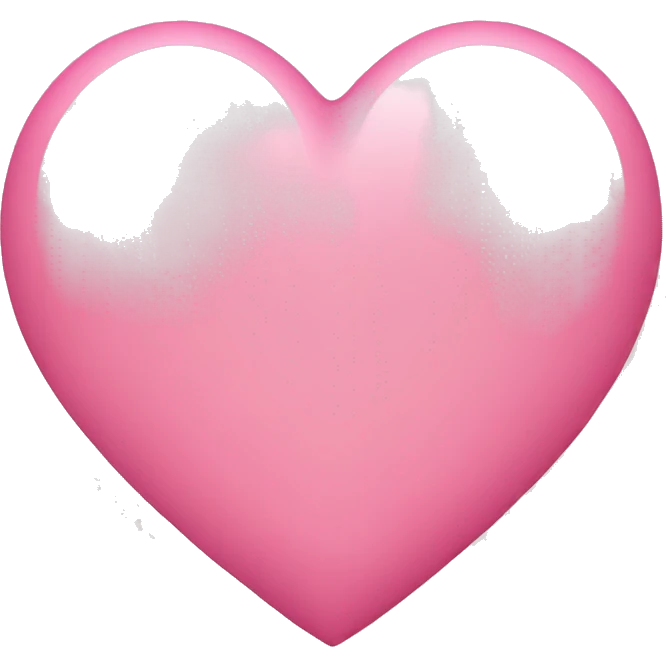 Pink heart ￼ emoji
