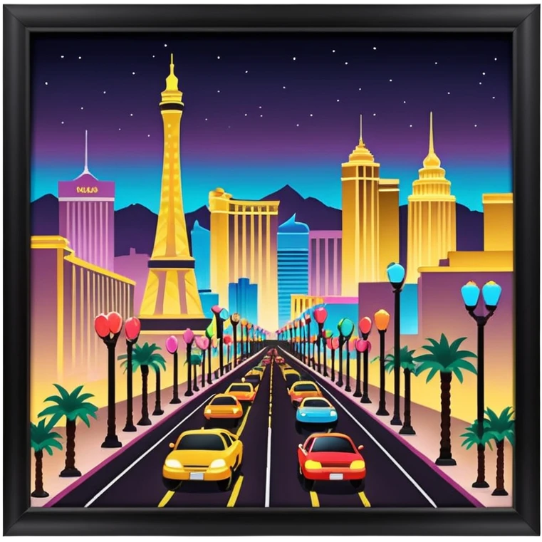 Las Vegas Strip emoji