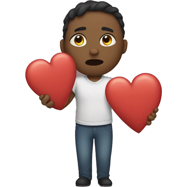 Broken heart emoji