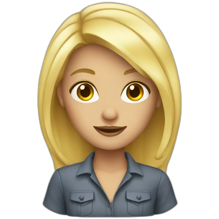 Blonde emoji